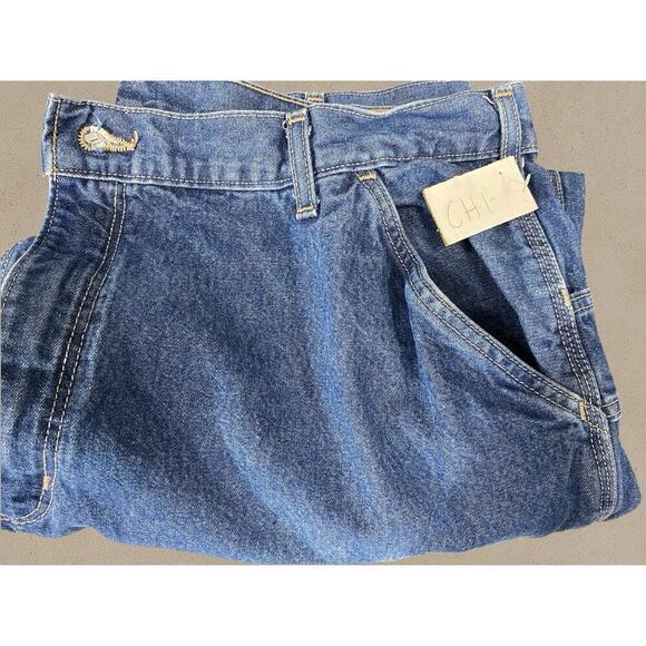 Carhartt FR Jeans Mens 42x30 Blue Straight Flame Resistant 280-83 Utility Work - Picture 14 of 14